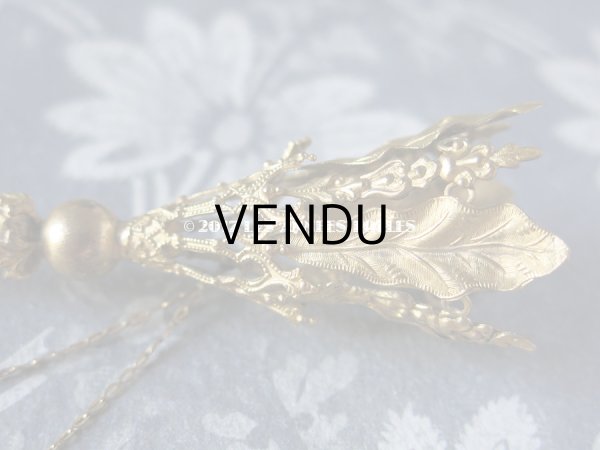 画像4: 19世紀 アンティーク 舞踏会のブーケ入れ POMPONNE (4)