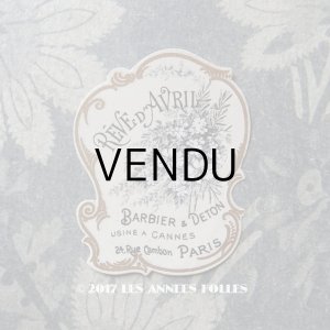 画像: アンティーク パフュームラベル REVE D'AVRIL - BARRIER & DETON -