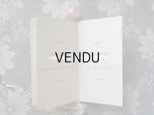 画像6: 1911年 アンティーク 舞踏会の手帳 ペンシル付 CARNET DE BAL カルネ・ド・バル (6)