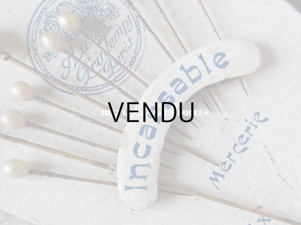 画像5: 1910年代 アンティーク パールのエパングル - AU PRINTEMPS - (5)