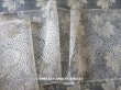 画像1: 19世紀末 アンティーク 幅広 レース オフホワイト 花模様 (1)