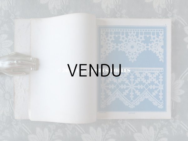 画像7: 19世紀末 アンティーク プランタン クロシェレース 図案帳 ALBUM DE DESSINS POUR CROCHET - GRANDS MAGASINS DU PRINTEMPS PARIS - (7)