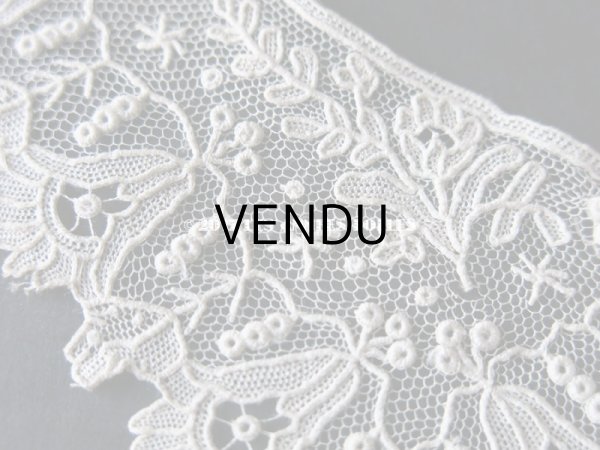 画像9: 19世紀末 アンティーク ポワンドガーズ  少女の付け襟 ニードルレース  『ポワン・ド・ガーズ』　 (9)