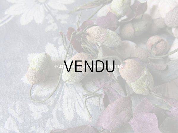 画像3: 19世紀末　アンティーク どんぐりのコサージュ  (3)