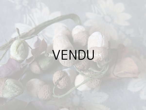 画像4: 19世紀末　アンティーク どんぐりのコサージュ  (4)