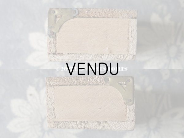 画像6: 未使用 アンティーク ジュエリーの郵送用 木箱 (6)