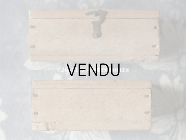 画像5: 未使用 アンティーク ジュエリーの郵送用 木箱 (5)