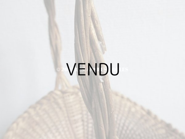 画像11: 19世紀末 アンティーク 花かご パニエ フラワーバスケット (11)