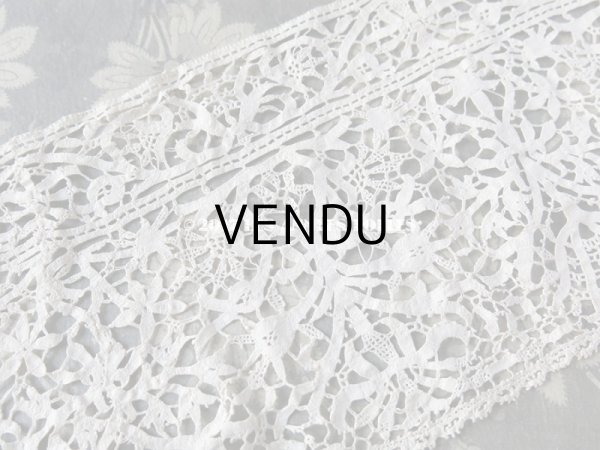 画像3: 17世紀 アンティーク  レース 1.2m (3)