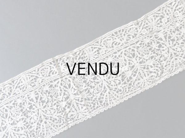 画像7: 17世紀 アンティーク  レース 1.2m (7)