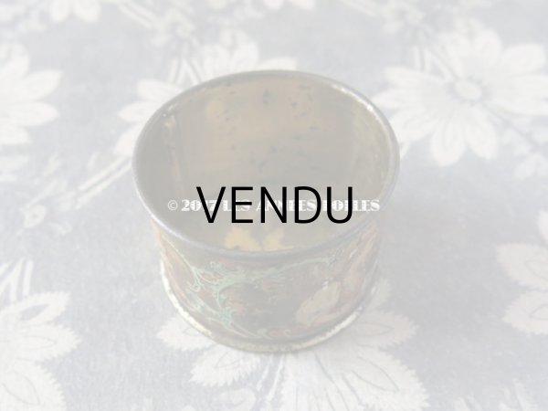 画像7: 19世紀末 アンティーク  天使のナプキンリング メタル製 ルーブル百貨店 - AU LOUVRE PARIS - (7)