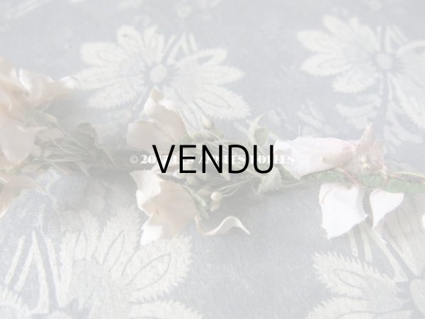 画像15: 19世紀 アンティーク ナポレオン3世時代 草花のヘッドリース　ウェディング 　結婚式 ティアラ (15)