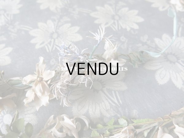 画像11: 19世紀 アンティーク ナポレオン3世時代 草花のヘッドリース　ウェディング 　結婚式 ティアラ (11)