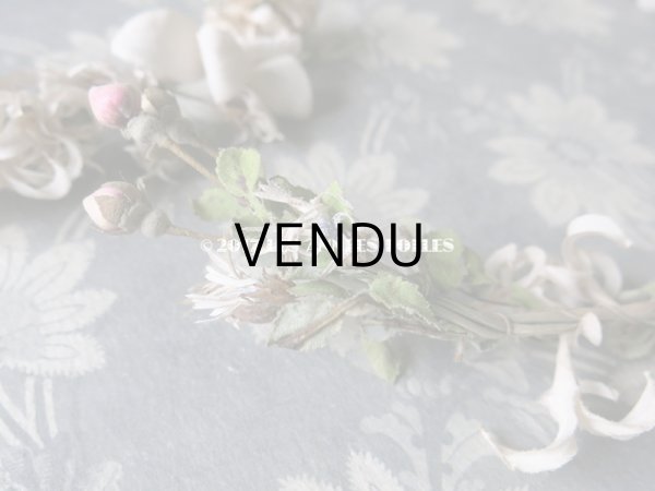 画像10: 19世紀 アンティーク ナポレオン3世時代 草花のヘッドリース　ウェディング 　結婚式 ティアラ (10)