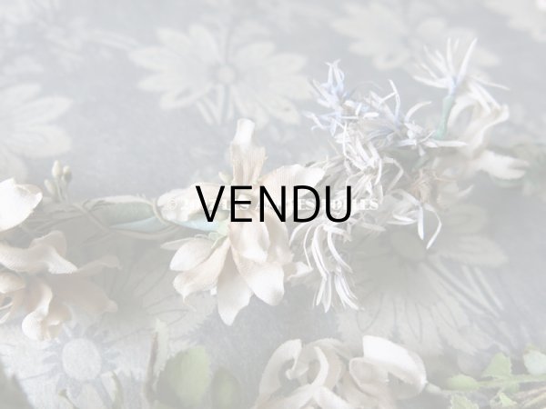 画像12: 19世紀 アンティーク ナポレオン3世時代 草花のヘッドリース　ウェディング 　結婚式 ティアラ (12)