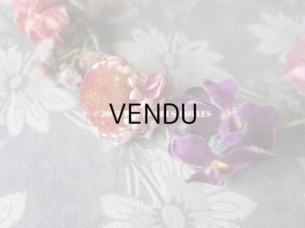 画像5: アンティーク 草花のヘッドリース ウェディング 結婚式 ティアラ (5)