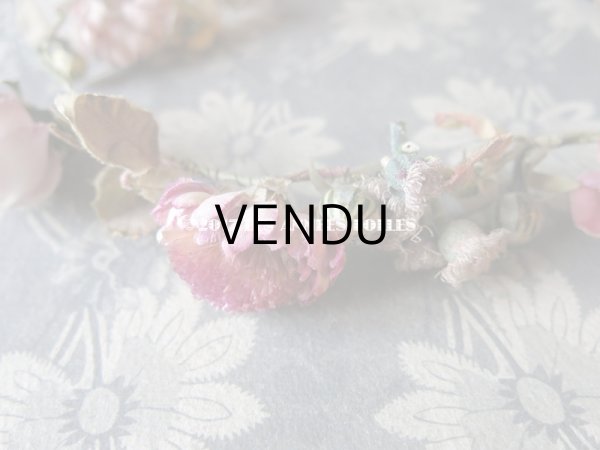 画像8: アンティーク 草花のヘッドリース ウェディング 結婚式 ティアラ (8)