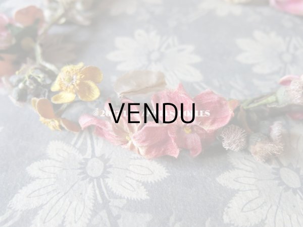 画像6: アンティーク 草花のヘッドリース ウェディング 結婚式 ティアラ (6)