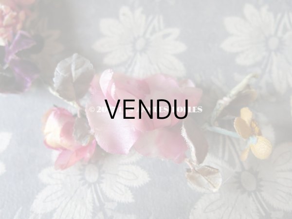 画像4: アンティーク 草花のヘッドリース ウェディング 結婚式 ティアラ (4)