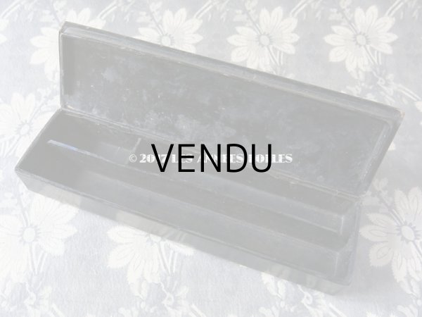 画像6: 19世紀 アンティーク ペンケース パピエマシェ PLUMES & CRAYONS (6)