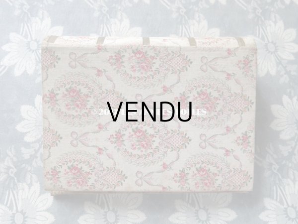 画像9: アンティーク アルバム 薔薇の花かご & リボンのガーランド (9)