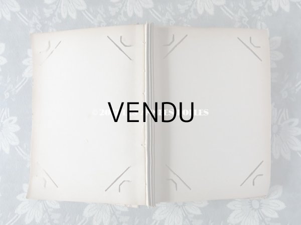 画像3: アンティーク アルバム 薔薇の花かご & リボンのガーランド (3)