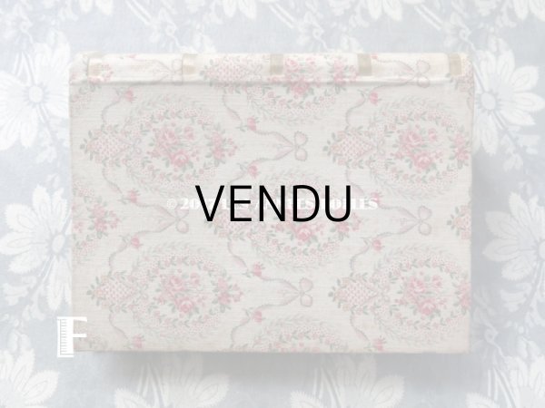 画像11: アンティーク アルバム 薔薇の花かご & リボンのガーランド (11)