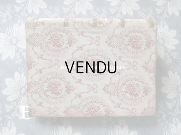 画像8: アンティーク アルバム 薔薇の花かご & リボンのガーランド (8)