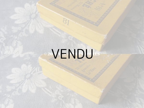 画像7: 1900年代 アンティーク  ボンマルシェ 糸箱 TRESSE DU BON MARCHE - AU BON MARCHE - (7)