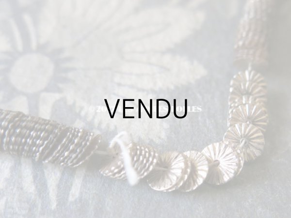 画像4: 1900年代 アンティーク ゼラチン製  スパンコール ソレイユ 6mm シルバー & シャンパンゴールド  ダブルフェイス (4)