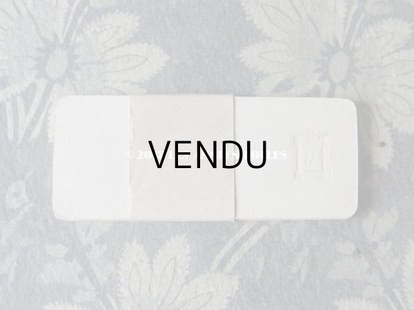 画像4: アンティーク モノグラム入り 小さなカード 10枚のセット (4)