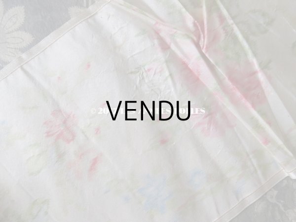 画像6: 19世紀 アンティーク シルク製  ぼかし織り 花模様 幅広リボン 1.75m (6)