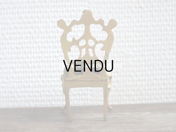 画像4: アンティーク アンティーク 懐中時計用 椅子型 ジュエリースタンド　懐中時計スタンド (4)