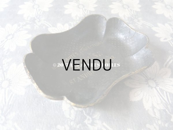 画像7: 19世紀 アンティーク ナポレオン3世 パピエマシェのトレイ　NOUVEAUTES CONFECTIONS LEJEUNE ST ANDRE DE L'EURE (7)