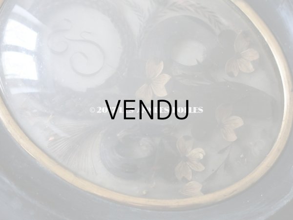 画像4: 19世紀 アンティーク ルリケール 聖遺物のガラスドーム 木製フレーム (4)