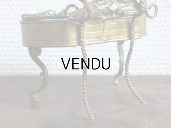 画像12: 19世紀末 アンティーク ドレッサー型 懐中時計用 ジュエリースタンド & ジェリーボックス (12)