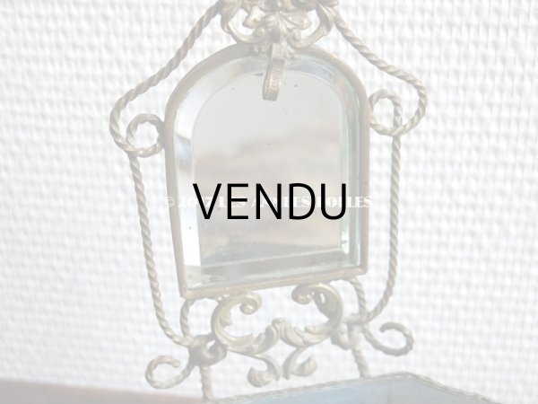 画像13: 19世紀末 アンティーク ドレッサー型 懐中時計用 ジュエリースタンド & ジェリーボックス (13)