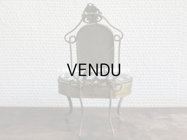 画像7: 19世紀末 アンティーク ドレッサー型 懐中時計用 ジュエリースタンド & ジェリーボックス (7)