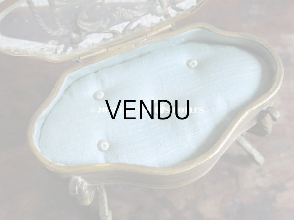 画像16: 19世紀末 アンティーク ドレッサー型 懐中時計用 ジュエリースタンド & ジェリーボックス (16)