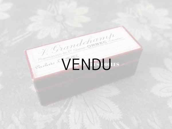 画像3: アンティーク ファーマシーボックス V.GRANDCHAMP (3)