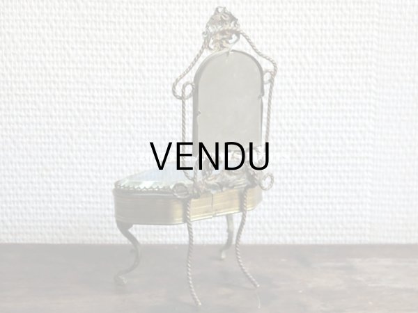 画像9: 19世紀末 アンティーク ドレッサー型 懐中時計用 ジュエリースタンド & ジェリーボックス (9)