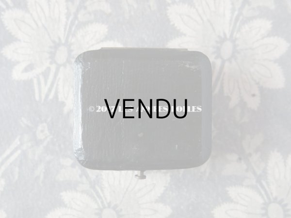 画像4: アンティーク ジュエリーボックス ブラック (4)