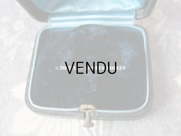 画像7: アンティーク ジュエリーボックス ブラック (7)