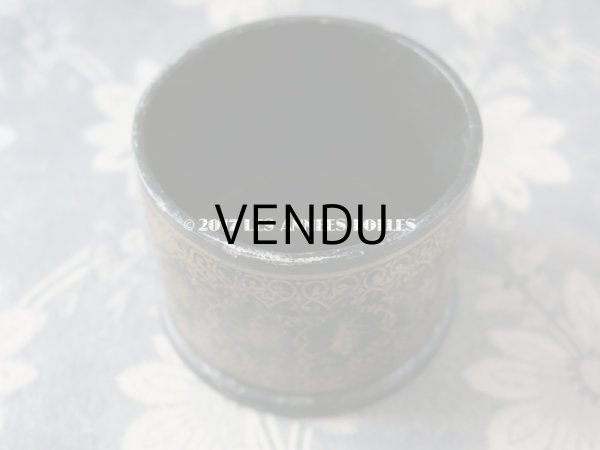 画像8: 19世紀 アンティーク ナポレオン3世 パピエマシェ 昆虫柄 ジュエリーボックス 小物入れ (8)