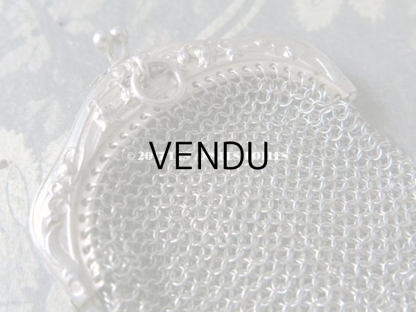 画像6: 1900年代 アンティーク シルバー製 鈴蘭 メタルメッシュのコインケース アールヌーヴォー (6)