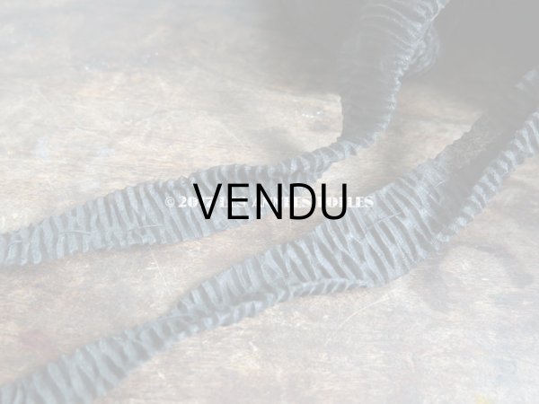 画像11: 1900年代 アンティーク 帽子 クレープ素材 (11)