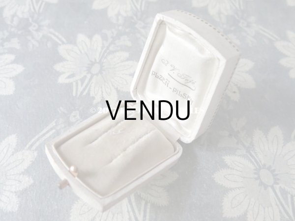 画像5: アンティーク ジュエリーボックス アールヌーヴォー オフホワイト (5)