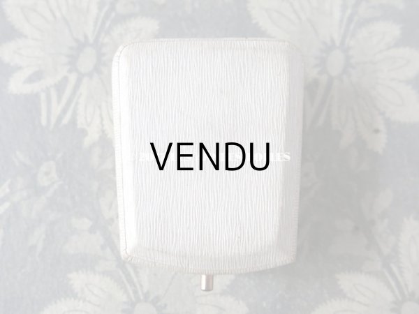 画像4: アンティーク ジュエリーボックス アールヌーヴォー オフホワイト (4)