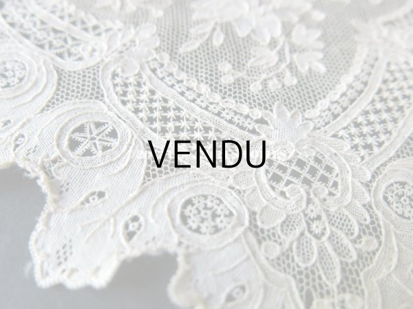 画像7: 19世紀末 アンティーク ニードルレース ポワンドガーズ 『ポワン・ド・ガーズ』 (7)