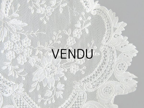 画像5: 19世紀末 アンティーク ニードルレース ポワンドガーズ 『ポワン・ド・ガーズ』 (5)